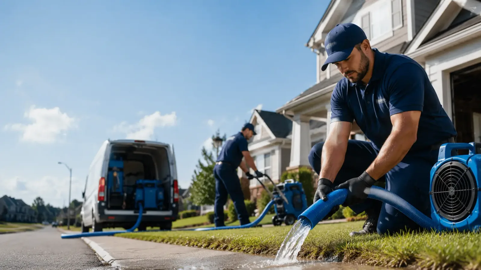 Flood Damage Restoration in London, OH